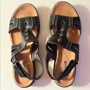 Clarks Women’s Black Sandals